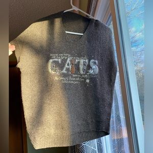 Vintage Cats Fuzzy Top